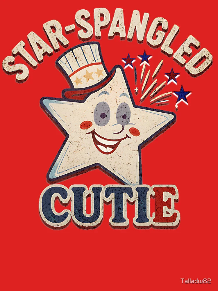 Star-Spangled Cutie 4th of July  Classic T-Shirt