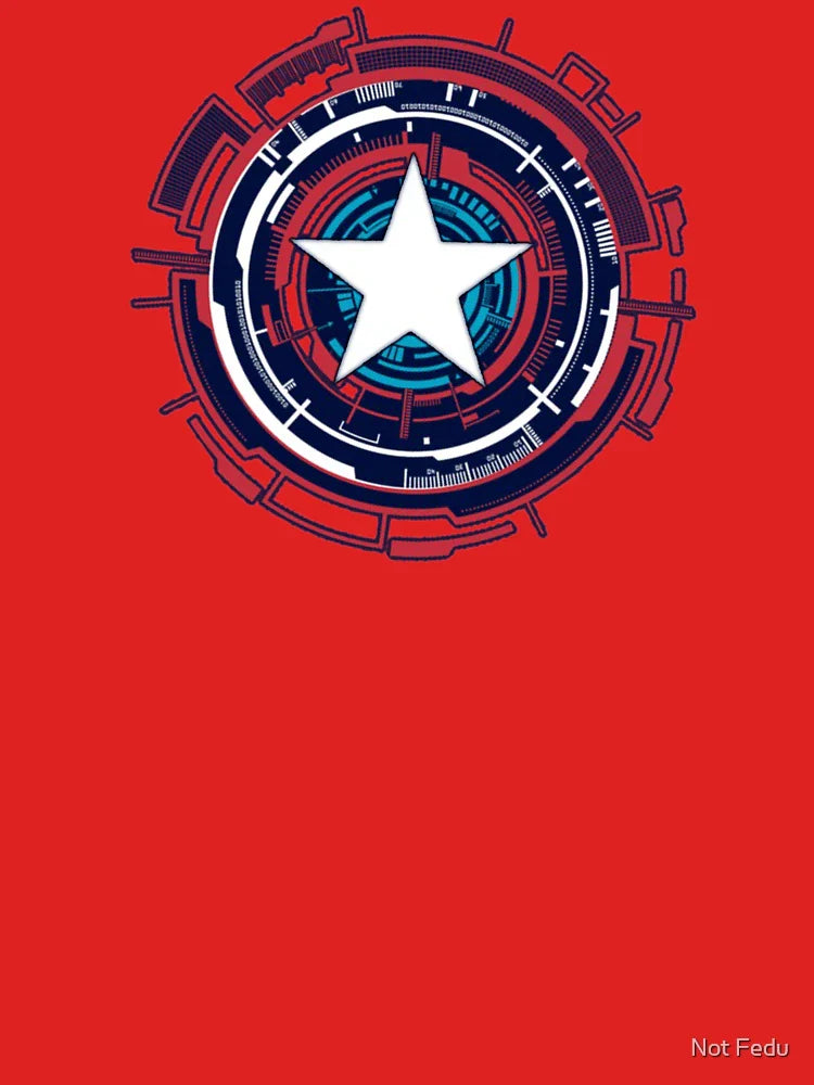 America Hero Futuristic Logo Classic T-Shirt