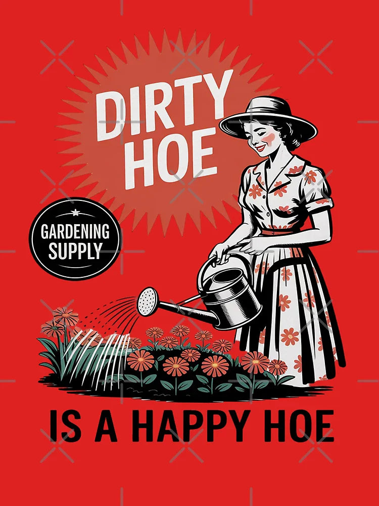 A Dirty Hoe Is a Happy Hoe tee – Funny Gardening Classic T-Shirt