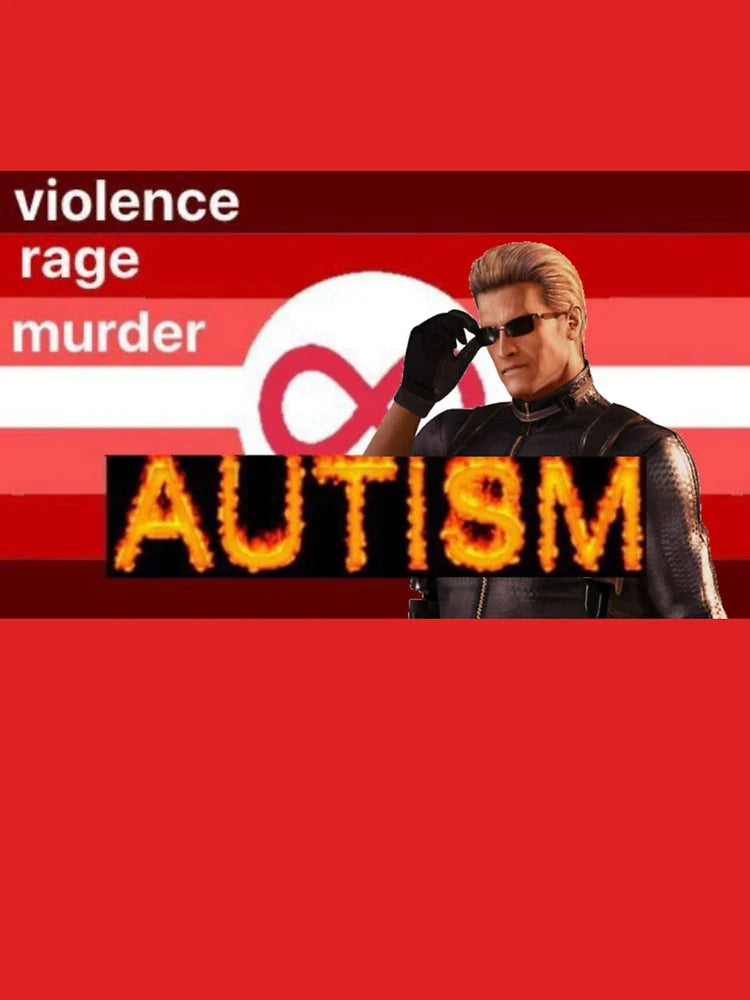 evil autism pride flag wesker Classic T-Shirt