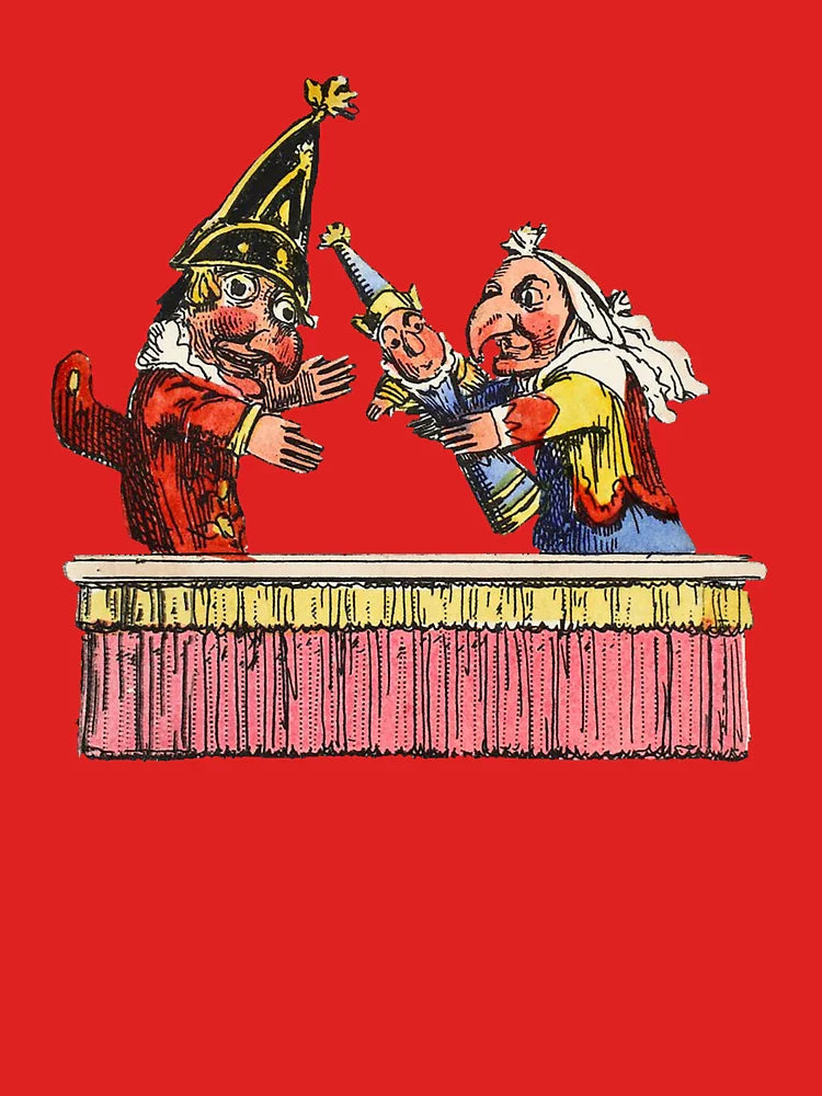 Punch Judy and Baby Classic T-Shirt