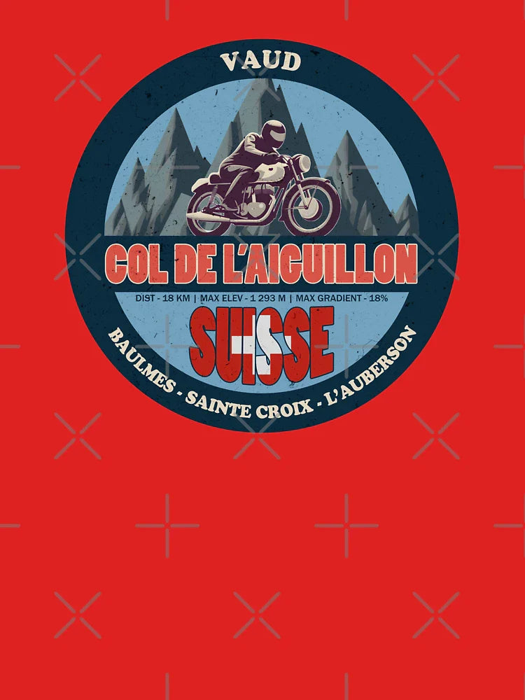 Col de l'Aiguillon, Vaud, Switzerland Classic T-Shirt