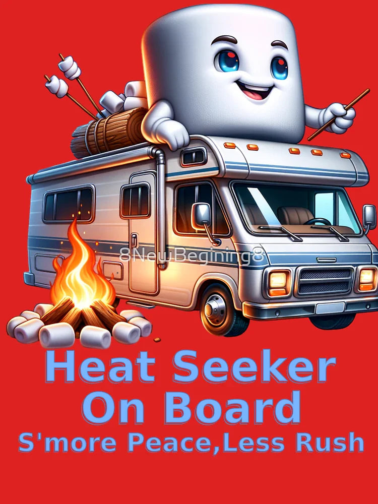 Heat Seeker On Board – S'more Peace, Less Rush Classic T-Shirt