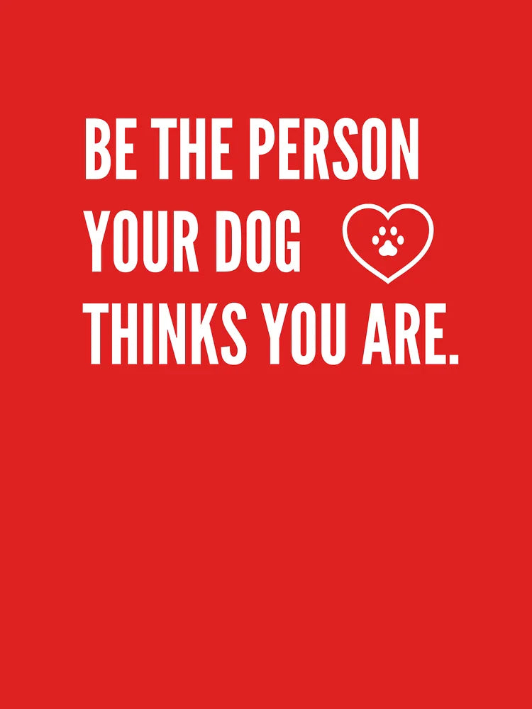 Be the Person your Dog thinks you are Classic T-Shirt