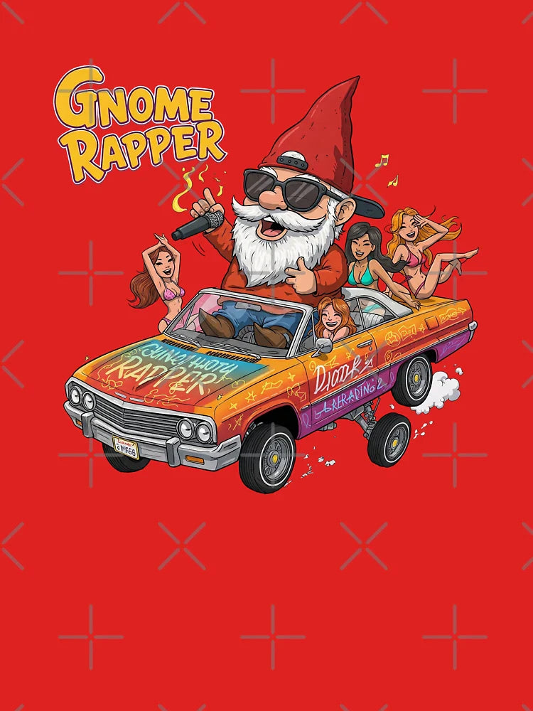 Gnome Rapper lowriding Classic T-Shirt