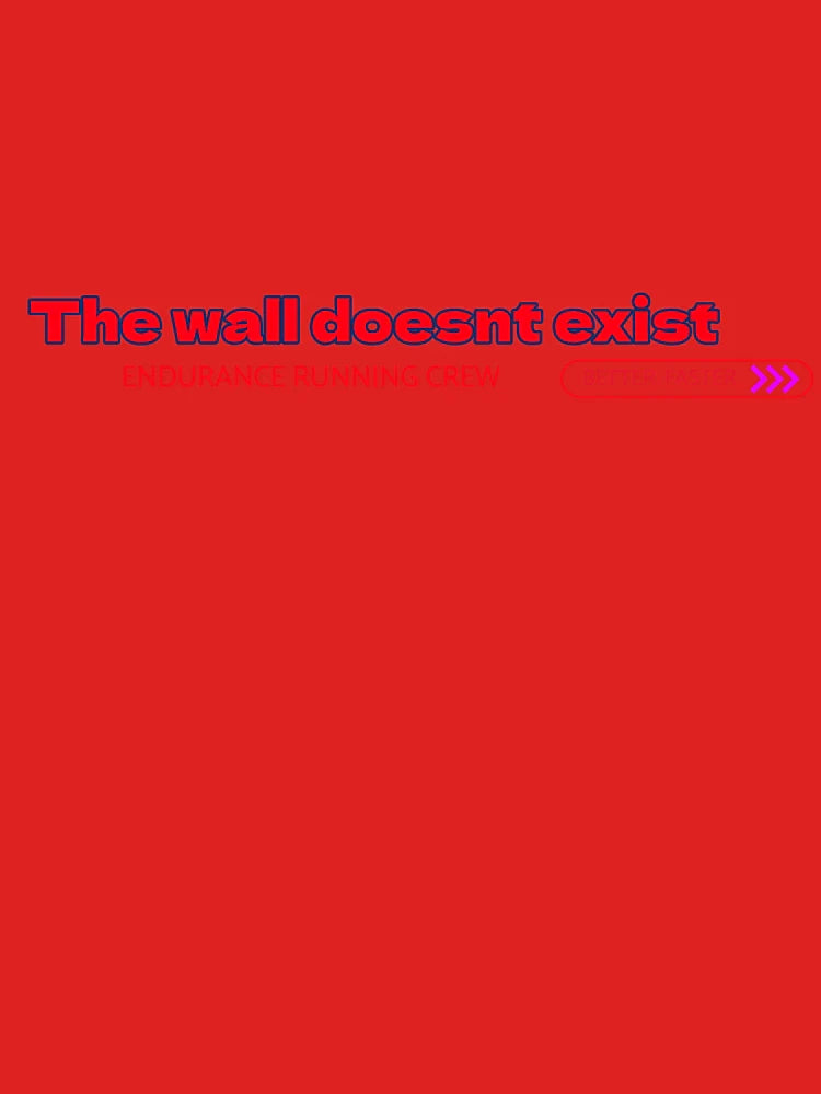 The Wall Doesnt Exist slogan Classic T-Shirt