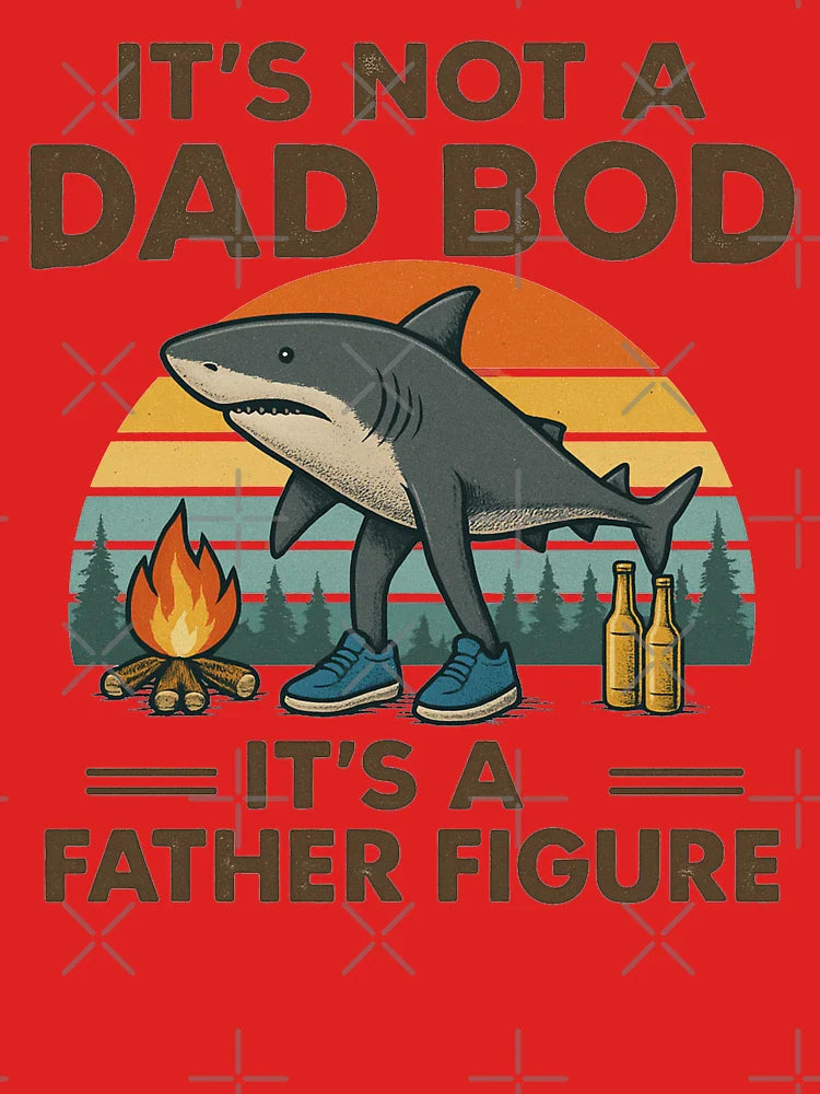 Its Not A Dad Bod Its A Father Figure Baby Retro Classic T-Shirt