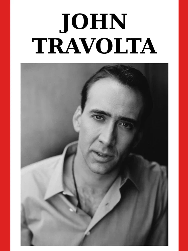 Nicolas Travolta... John Cage... WTF? Classic T-Shirt