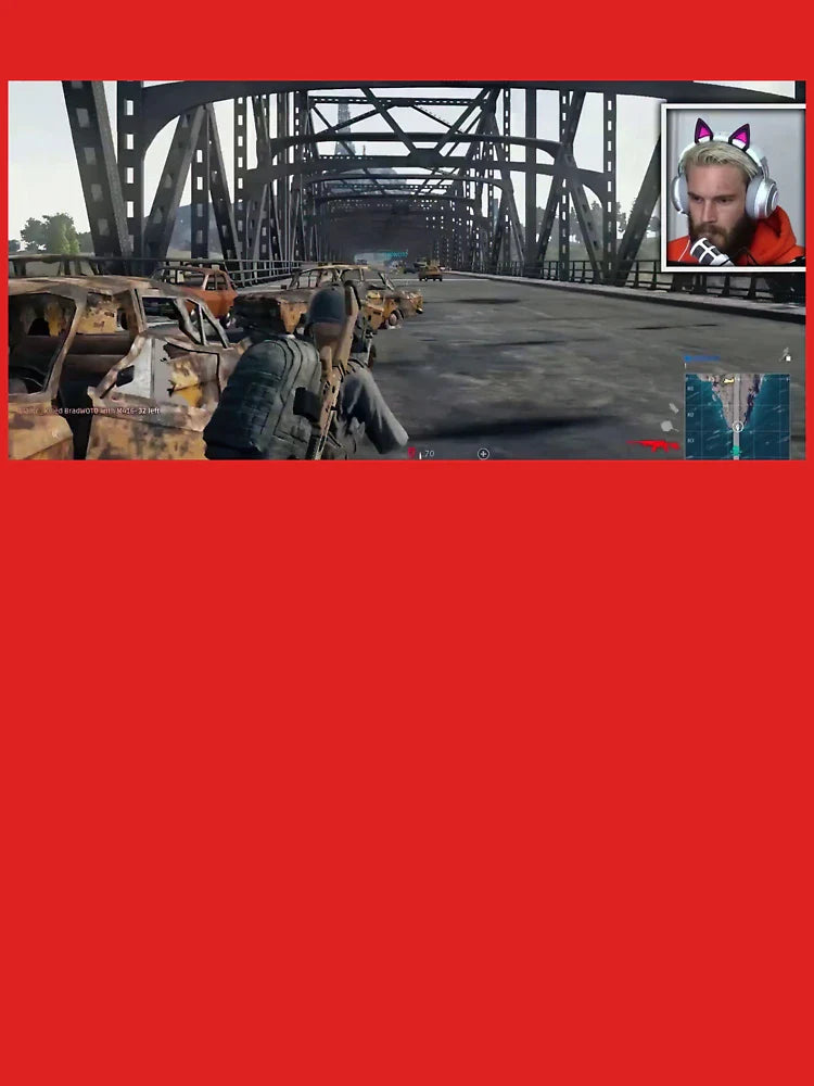 PewDiePie Bridge Incident Classic T-Shirt