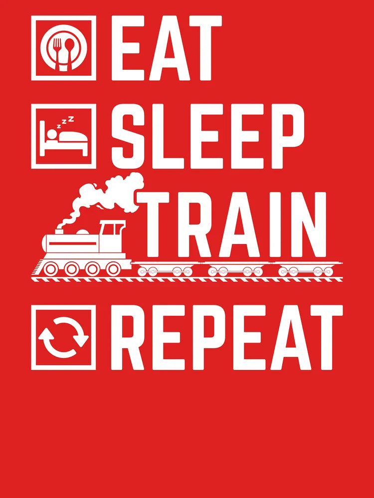 Eat, sleep, train, repeat  Classic T-Shirt