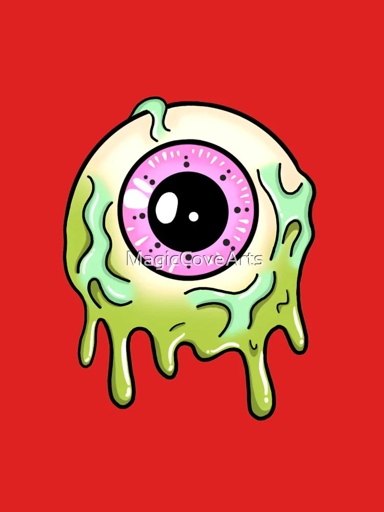 Melting Green Eyeball Classic T-Shirt