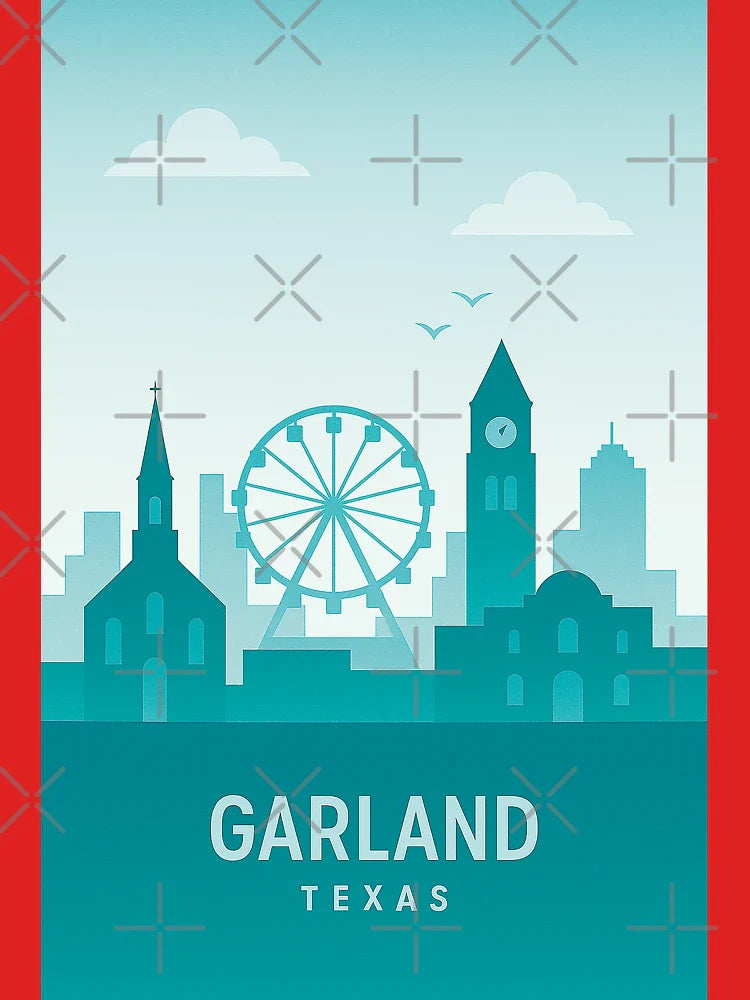 Garland Texas Travel  Classic T-Shirt