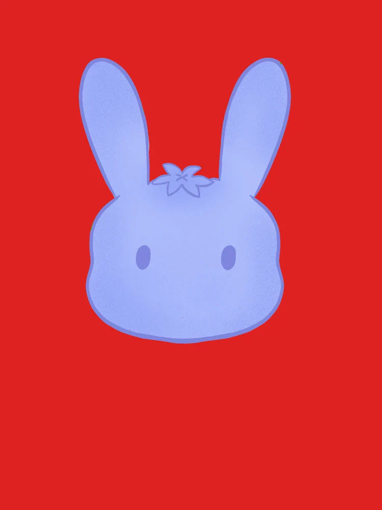 Blueberry Bunny – Cute Kawaii Animal Illustration  Classic T-Shirt