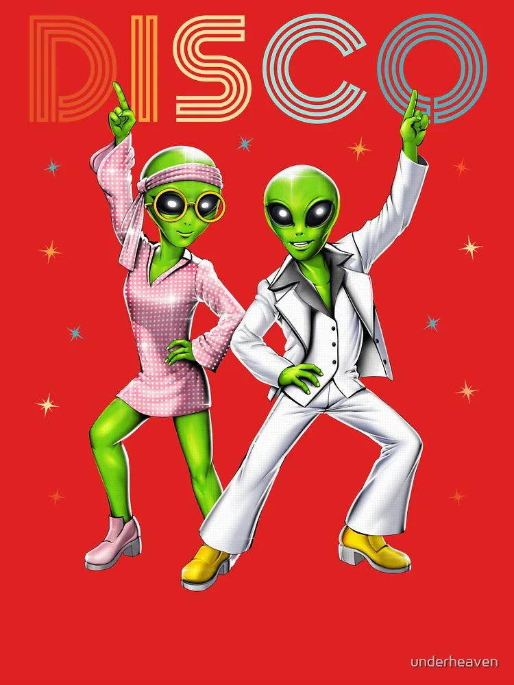 Disco Aliens Classic T-Shirt