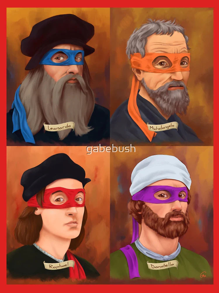 The Renaissance Ninja Artists Classic T-Shirt