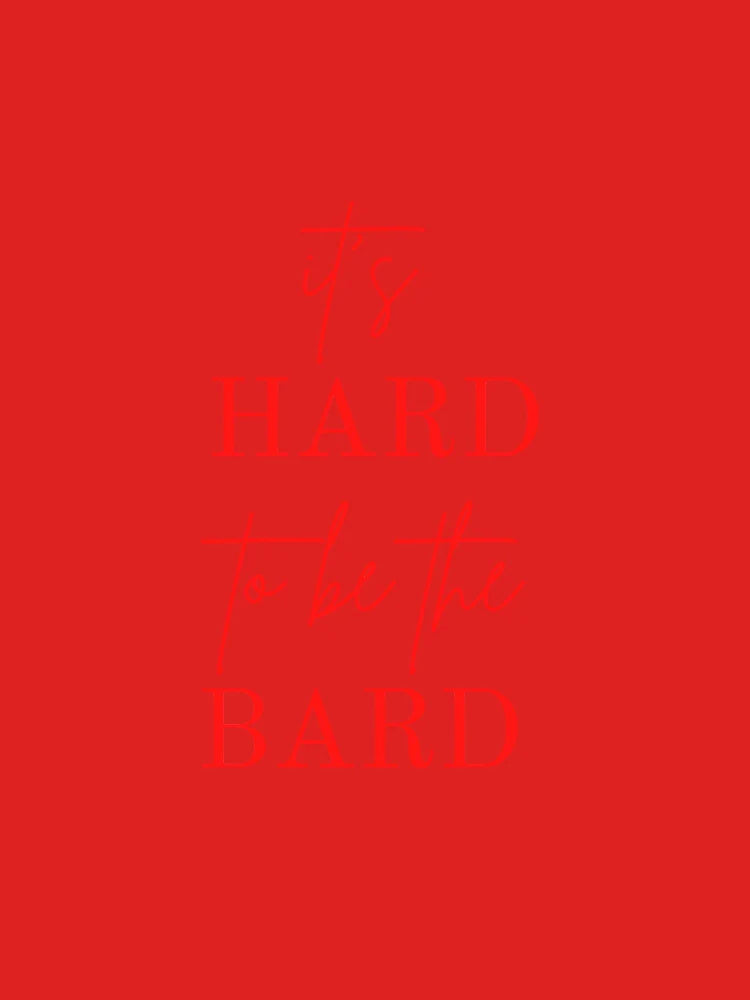 IT'S HARD TO BE THE BARD (SOMETHING ROTTEN) Classic T-Shirt