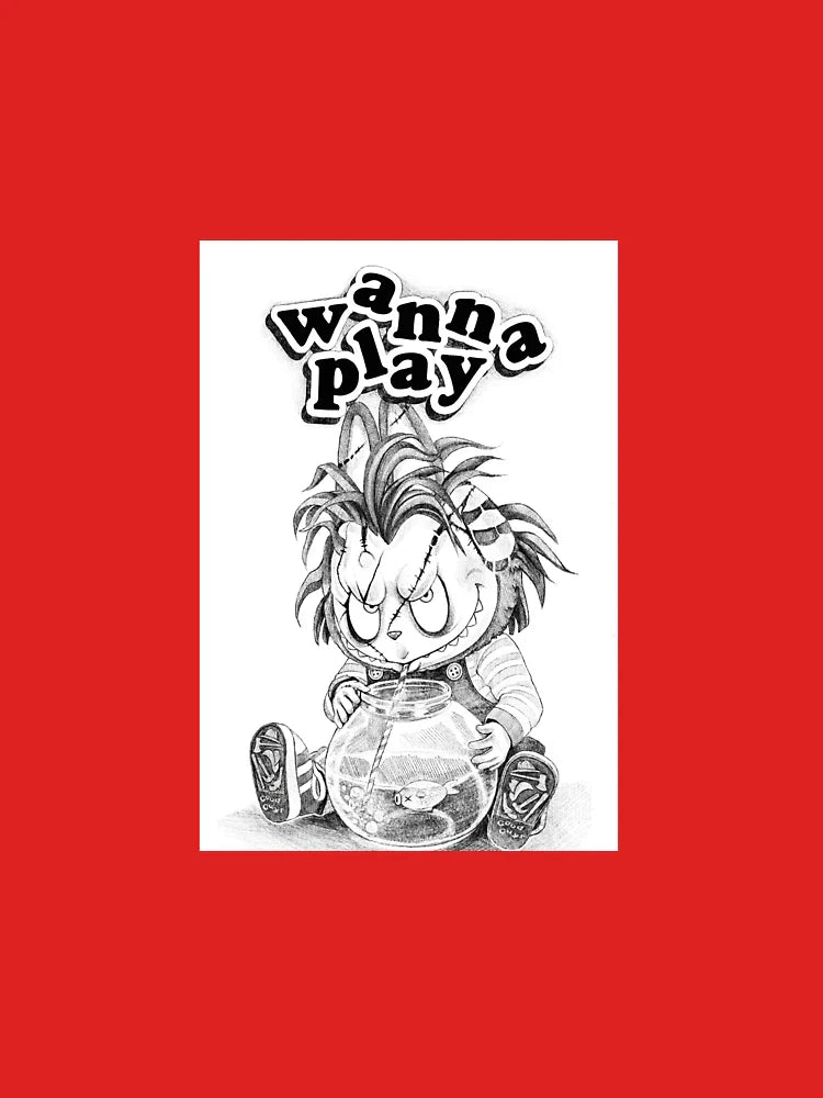 Labubu wanna play  Classic T-Shirt