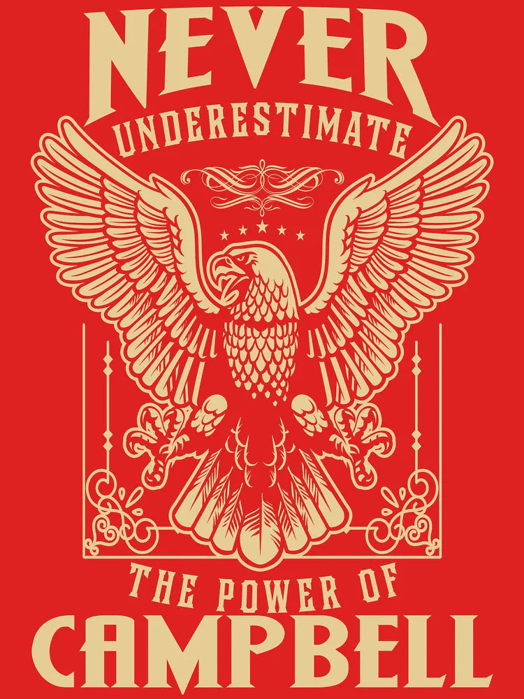 Campbell Name - Never Underestimate The Power Of Campbell Classic T-Shirt