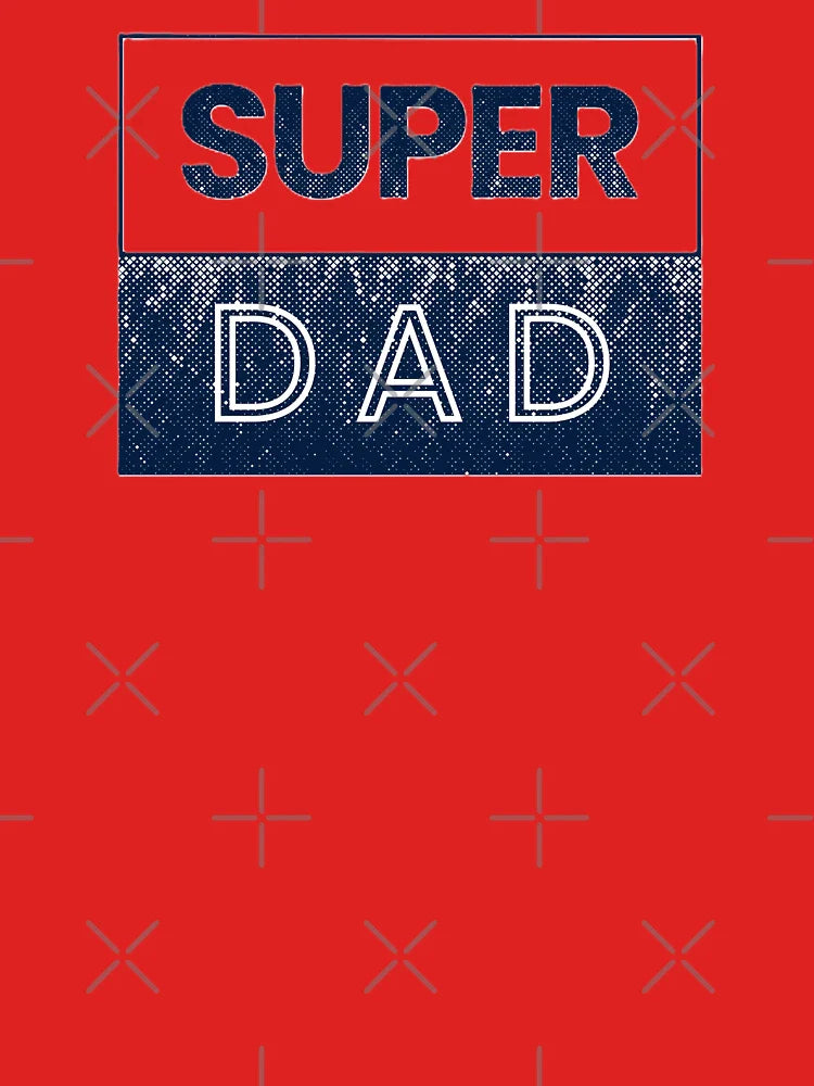 Super Dad Blue & White design Classic T-Shirt