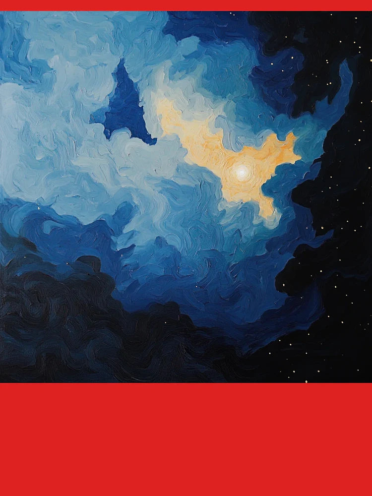 Nebulae | Post-impressionist painting style Classic T-Shirt