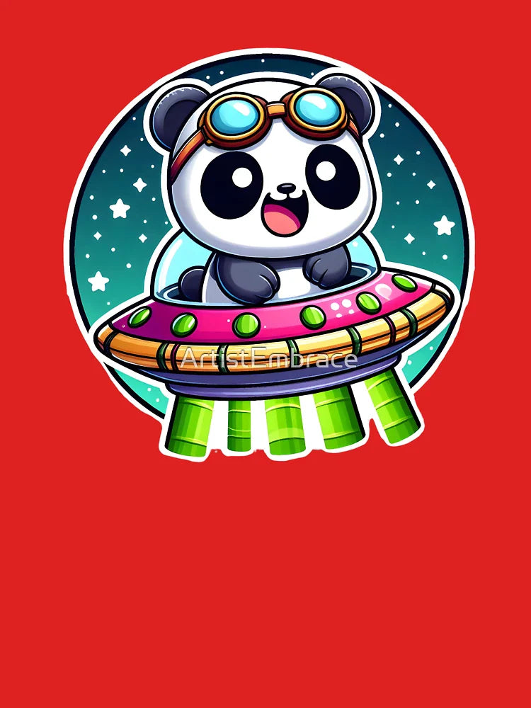 UFO Happy Panda Classic T-Shirt