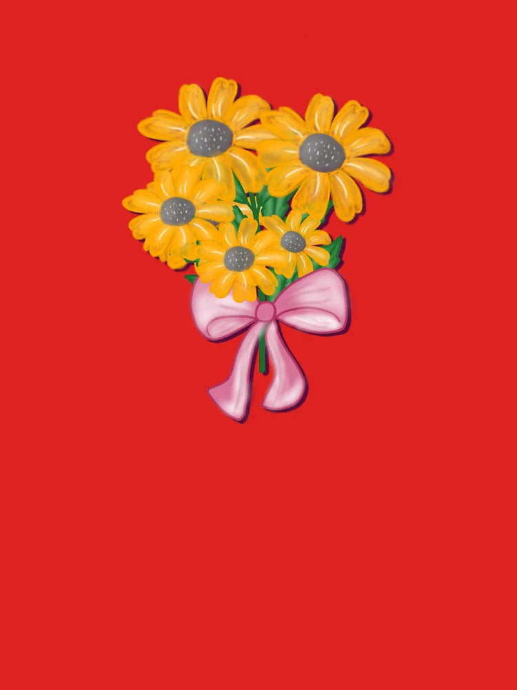 Sunshine Daisy Bouquet Pattern Classic T-Shirt