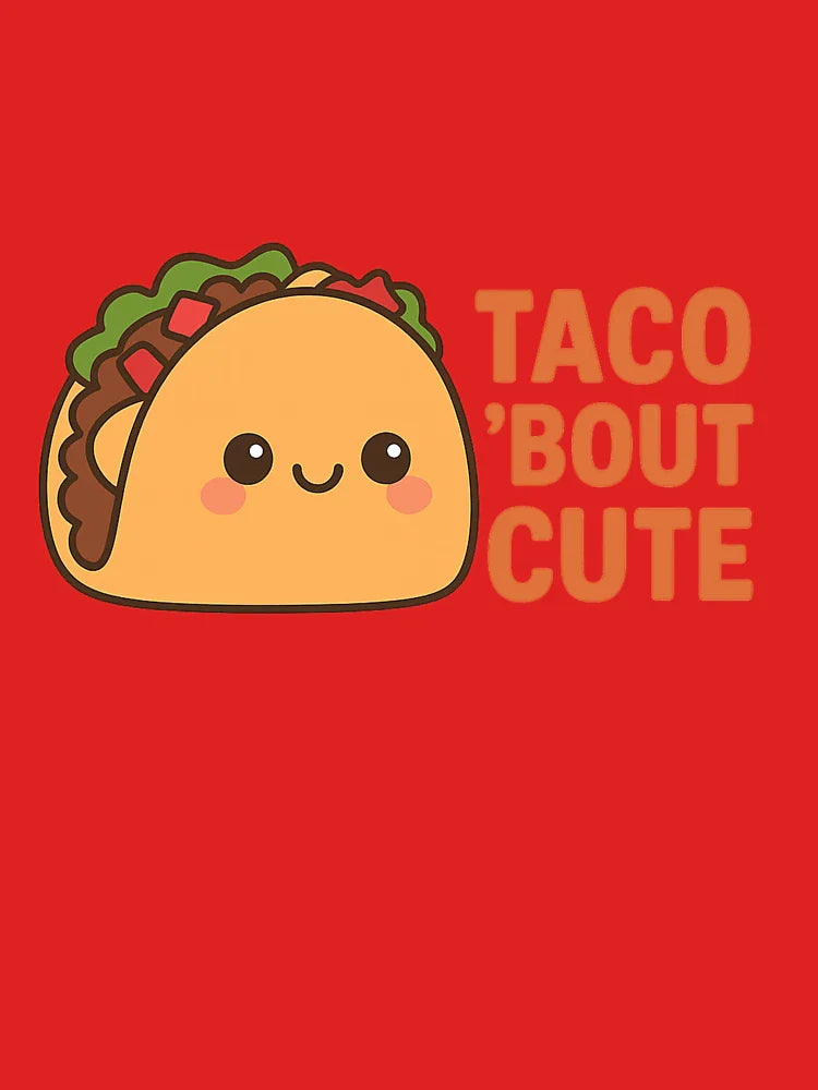 Taco 'Bout Cute - Adorable Smiling Taco Design Classic T-Shirt
