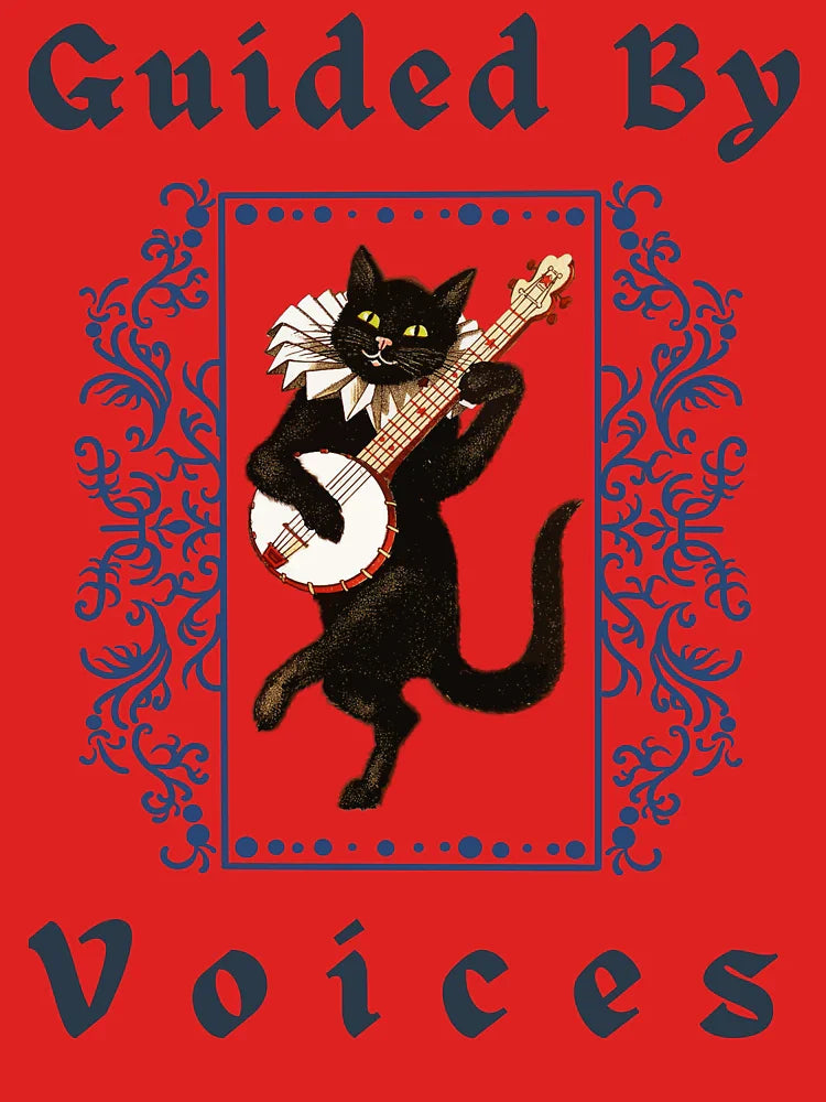 Guided by voices - Cat playing guitar Classic T-Shirt