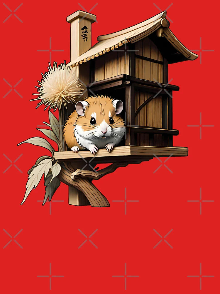 Hamster Home #5 - Zen hamster refuge Classic T-Shirt