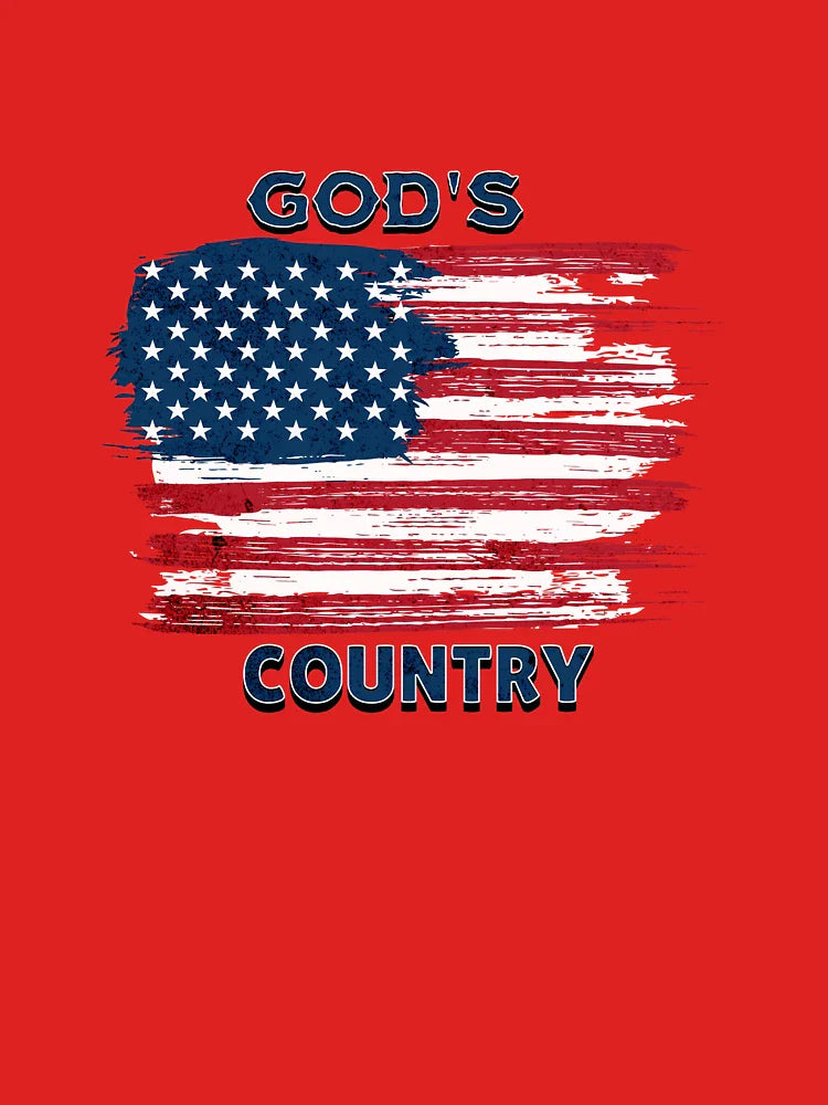 American flag god's country Classic T-Shirt