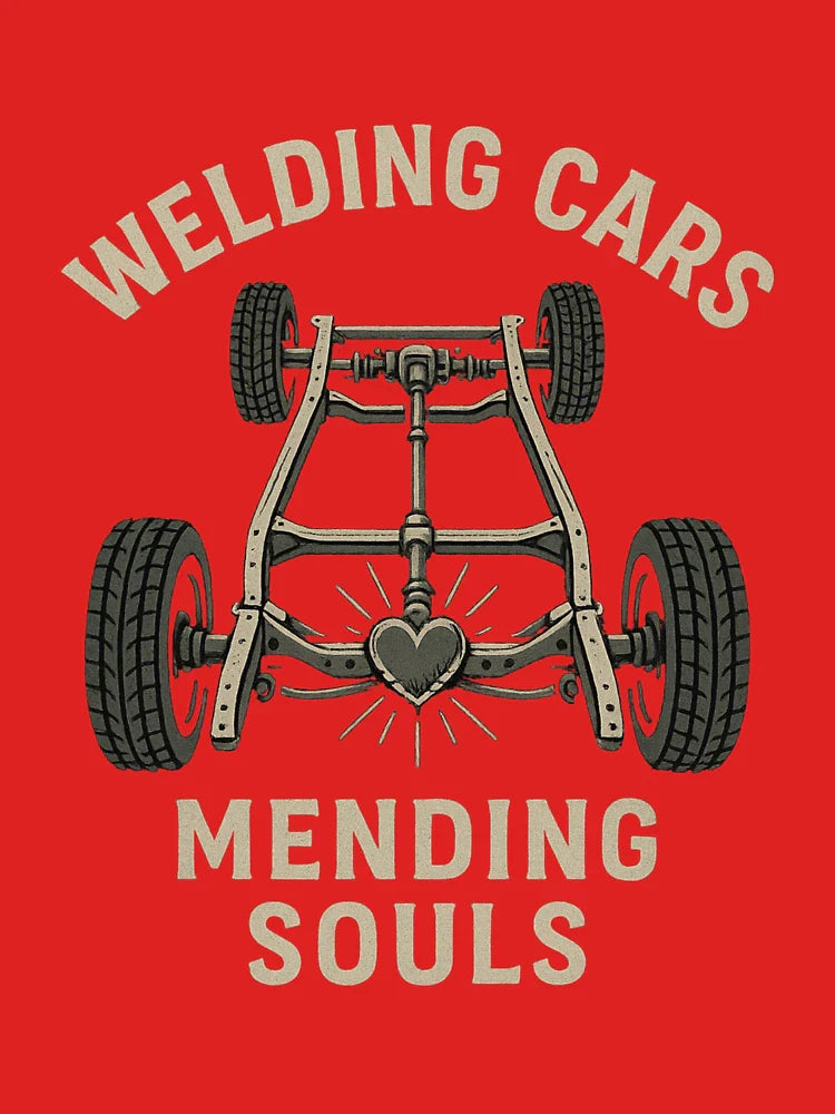 Welding Cars, Mending Souls automotive welder Classic T-Shirt