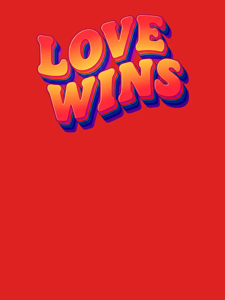 Love Wins Wave Classic T-Shirt