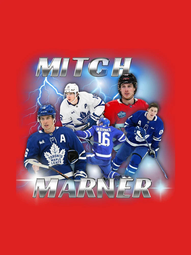 Mitch Marner Maple Leafs Bootleg Collage Classic T-Shirt