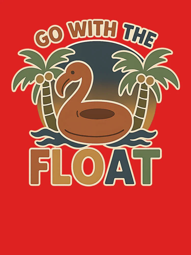 Go With The Float – tropical Summer Design Classic T-Shirt
