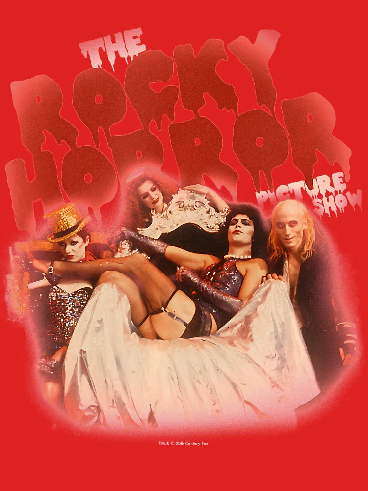 The Rocky Horror Picture Show Group Shot Logo Classic T-Shirt