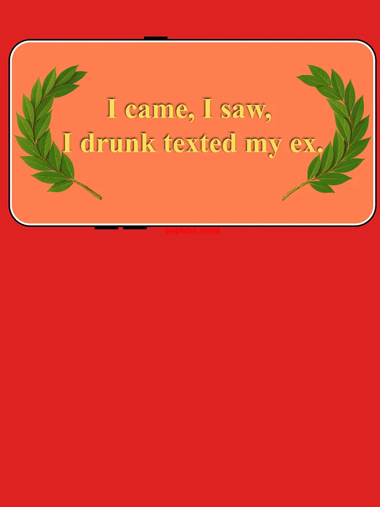 I drunk texted my ex Classic T-Shirt