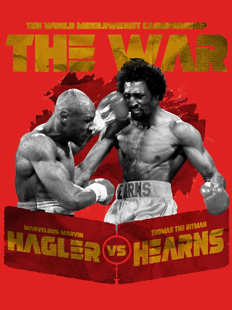 Hagler vs Hearns THE WAR Classic T-Shirt