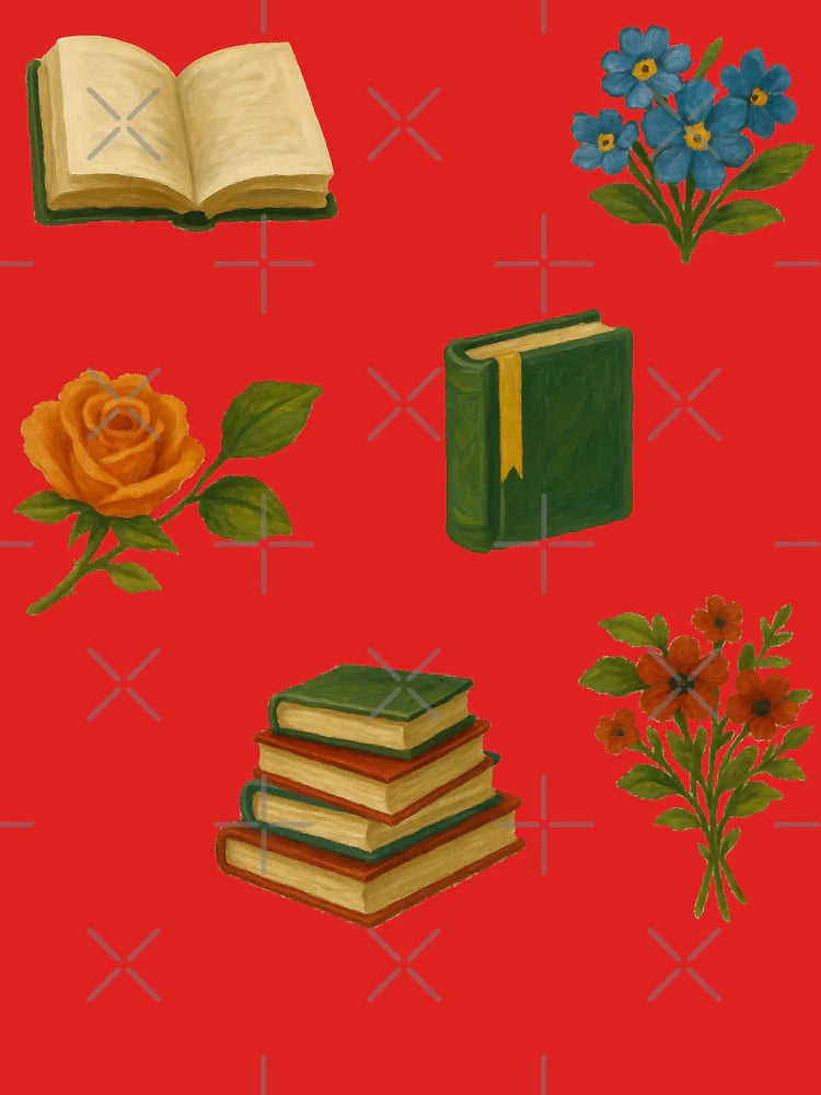 Book Flowers Vintage Pack Classic T-Shirt