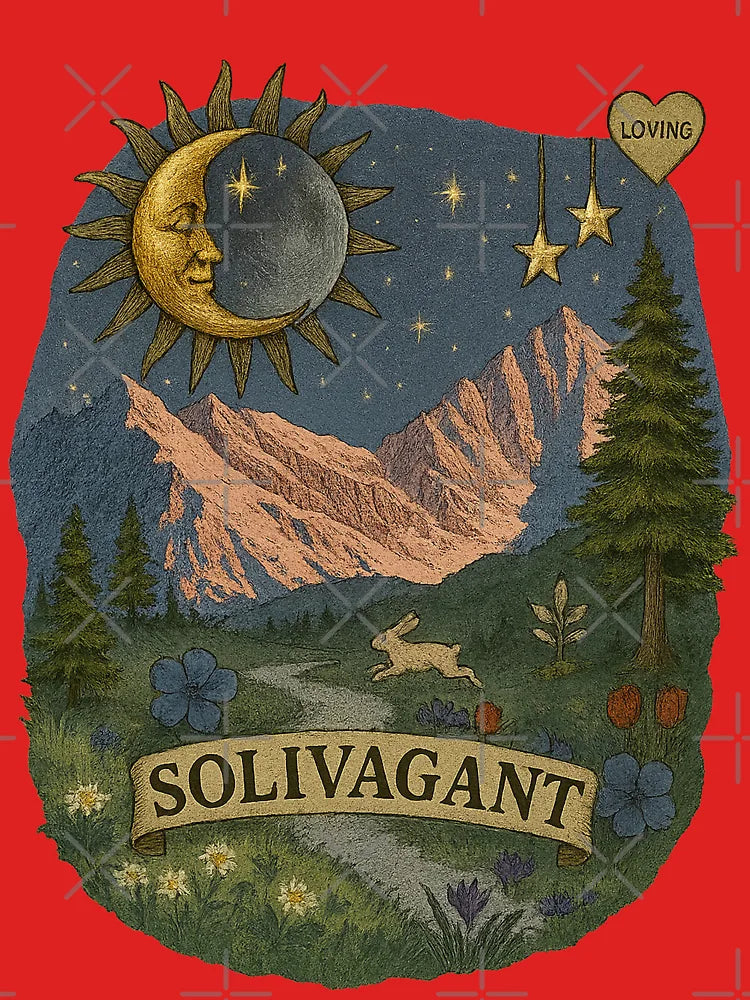 Solivagant - someone who is given to solitary wandering or roaming alone, savoring the freedom of exploration. Classic T-Shirt