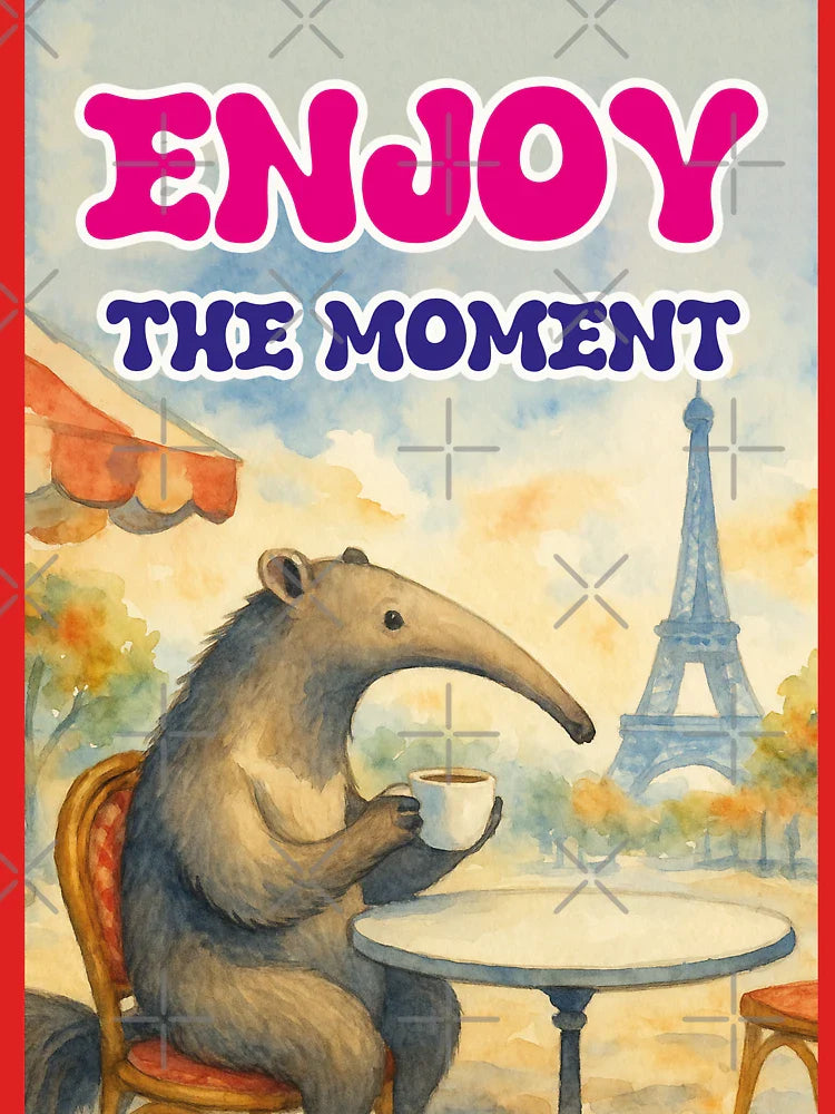 cute anteater in Paris Classic T-Shirt