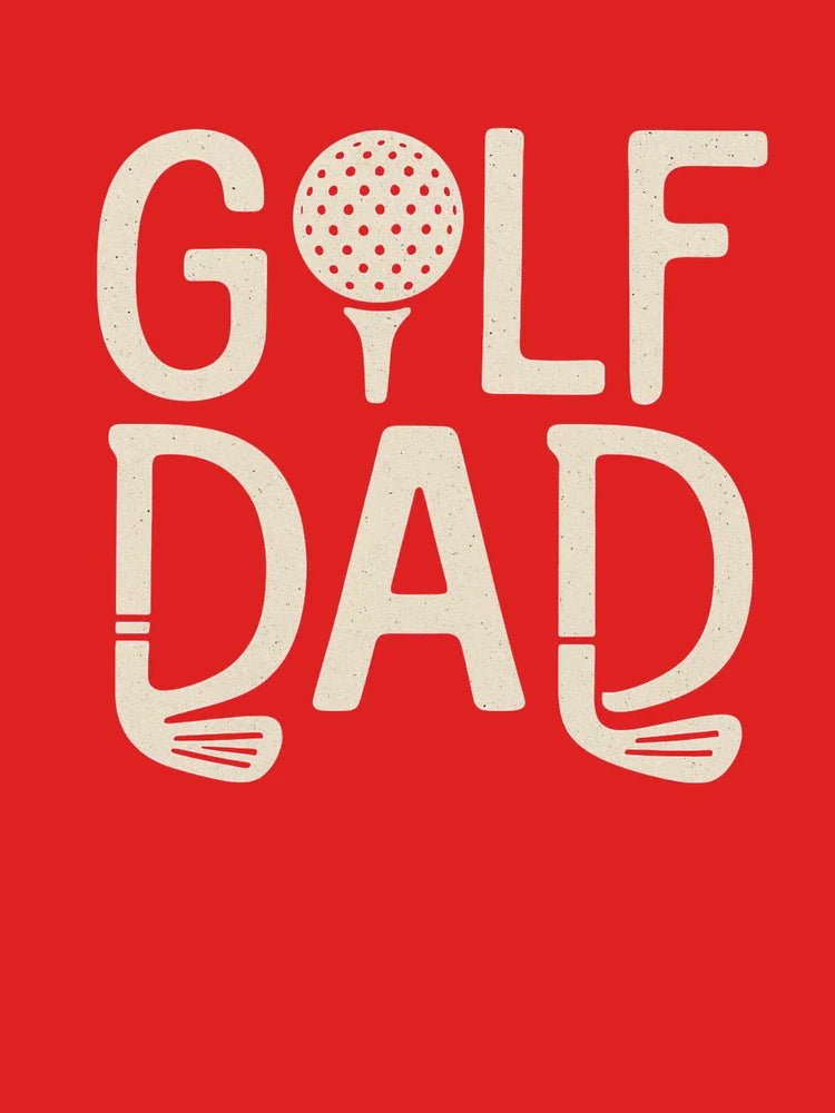 Golf Dad Minimalist Tee | Funny Father's Day Gift for Golfers Classic T-Shirt