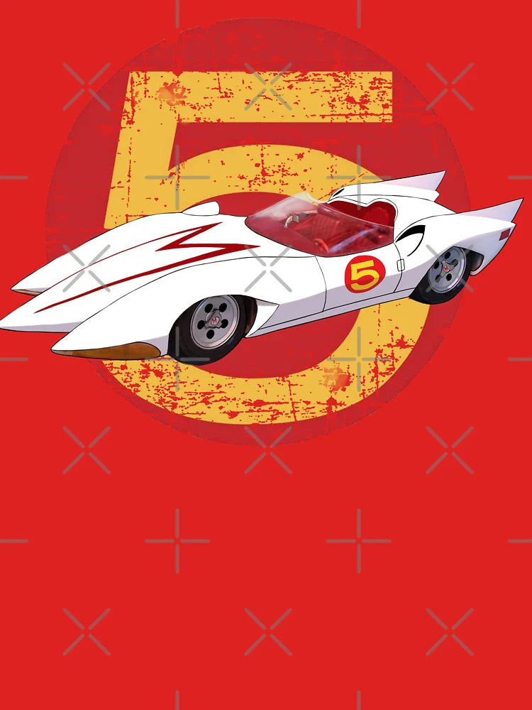 Mach 5 - Distressed Classic T-Shirt