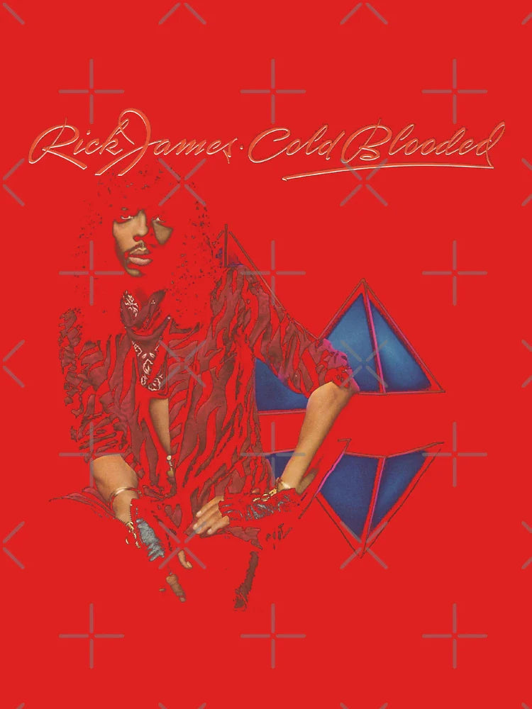 Rick James Cold Blooded Distressed Classic T-Shirt