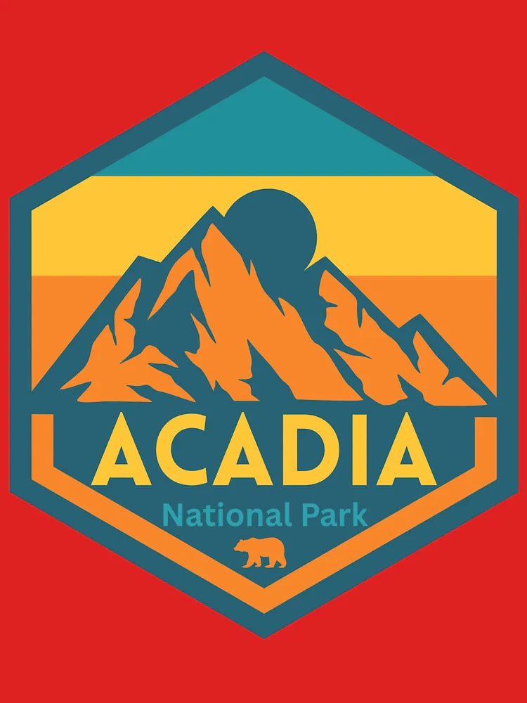 Acadia National State Park Classic T-shirt Sticker Classic T-Shirt