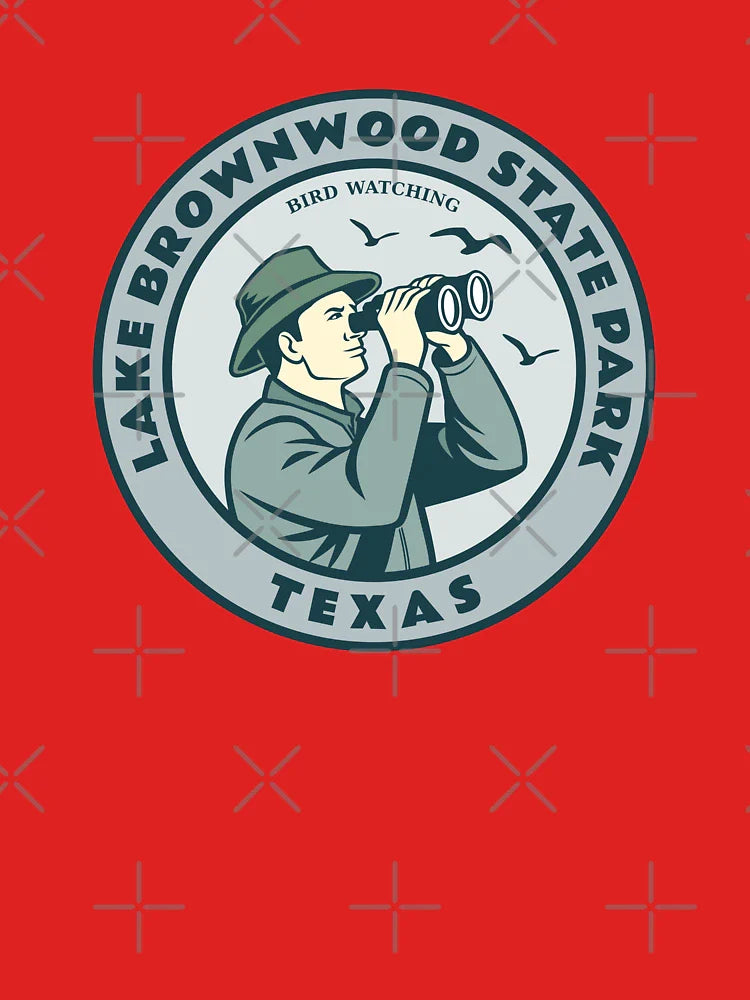 Lake Brownwood State Park Texas Birdwatcher Classic T-Shirt
