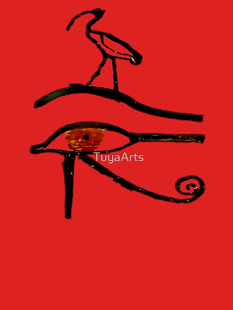 Thoth god and Horus eye, kemet Classic T-Shirt