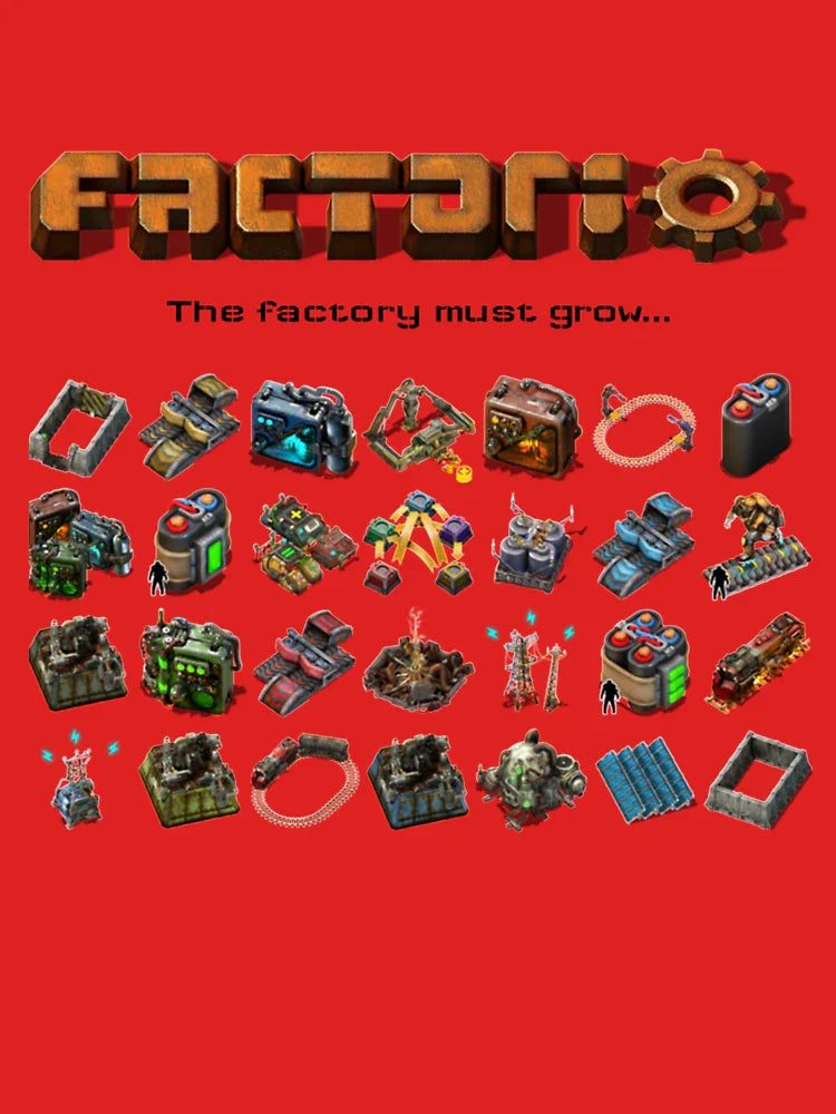 Factorio, The factory must grow...   Classic T-Shirt