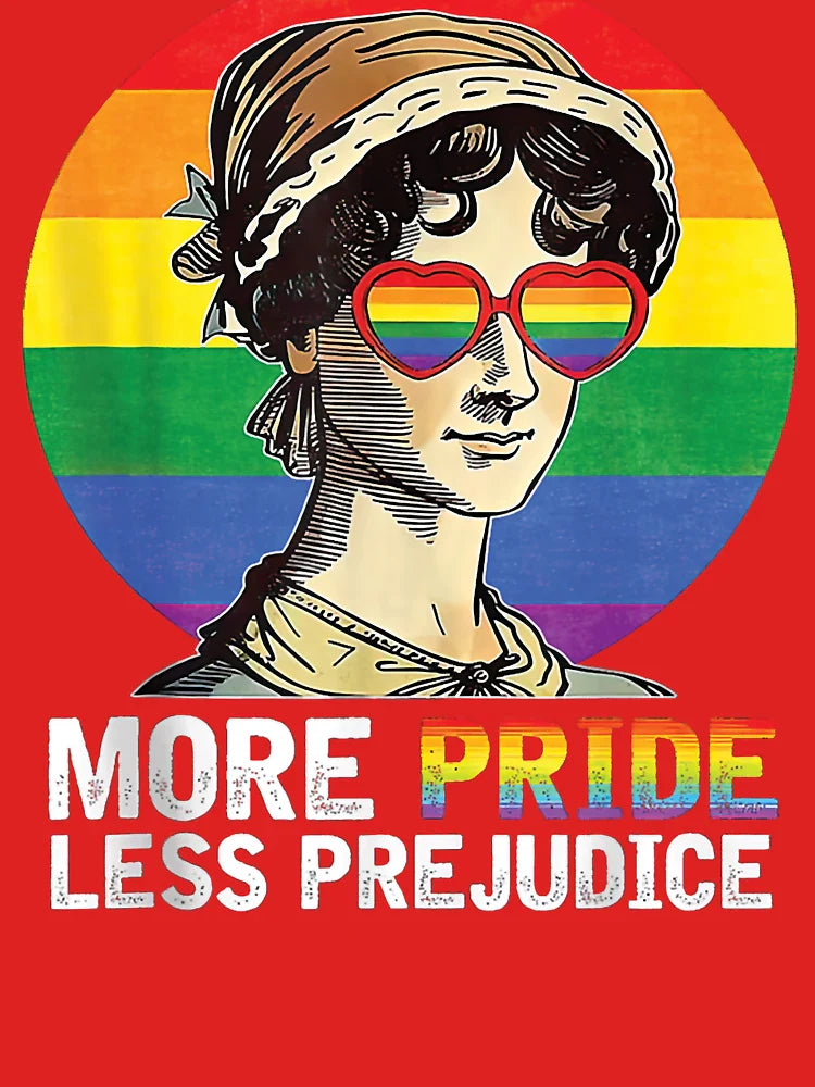 More Pride Less Prejudice Lgbt Gay Proud Ally Pride Month  Classic T-Shirt