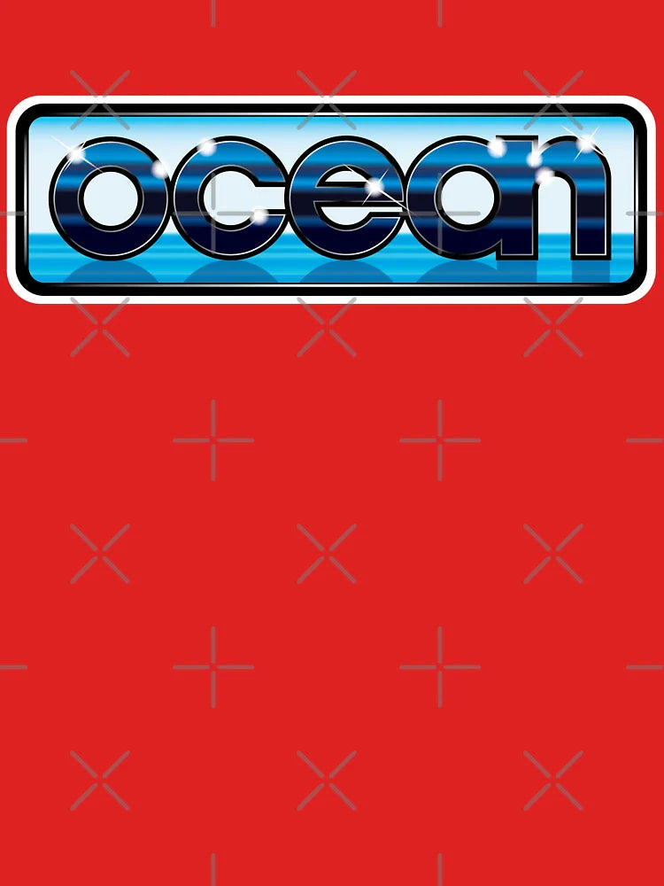 Ocean Software Logo from the 80's - High Quality Recreation 100% (Amiga, C64, Amstrad, Spectrum) Classic T-Shirt