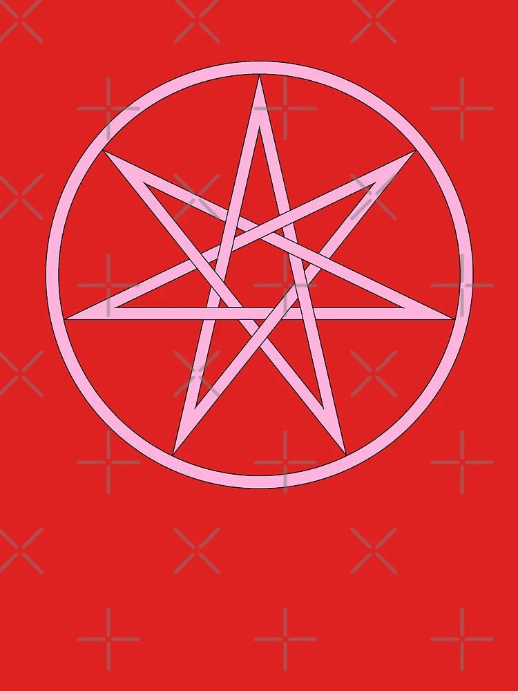 Seven pointed star baby pink Classic T-Shirt